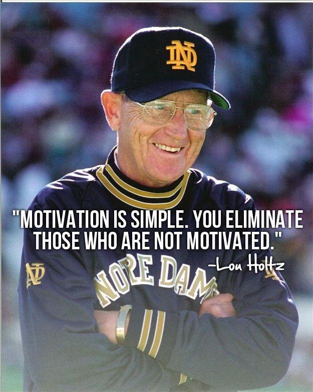 Motivation is simple. You eliminate those who are not motivated Picture Quote #1