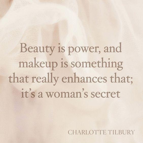 Beauty is power, and makeup is something that really enhances that; it's a woman's secret Picture Quote #1