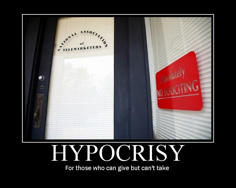 Hypocrisy. For those who can give but can't take Picture Quote #1