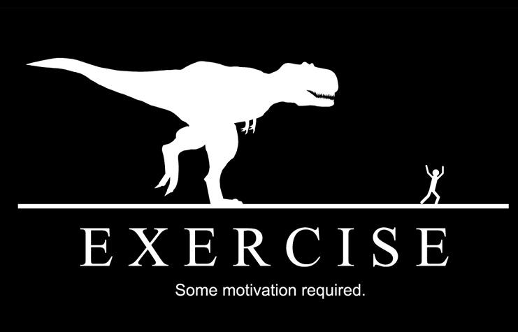 Exercise. Some motivation required Picture Quote #1