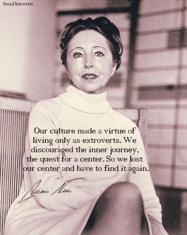 Our culture made a virtue of living only as extroverts. We discouraged the inner journey, the quest for a center. So we lost our center and have to find it again Picture Quote #1
