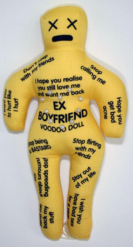 Ex boyfriend voodoo doll Picture Quote #1
