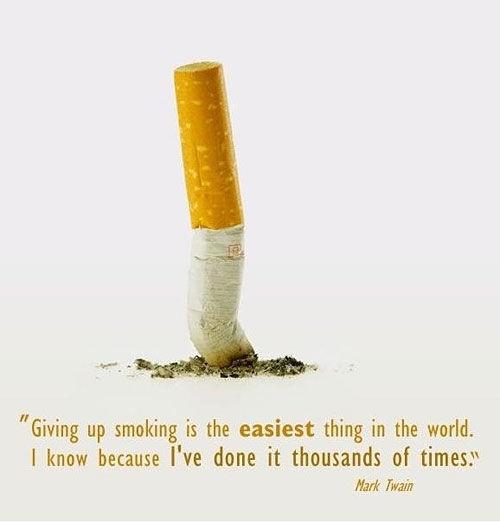 Giving up smoking is the easiest thing in the world. I know because I've done it thousands of times Picture Quote #2