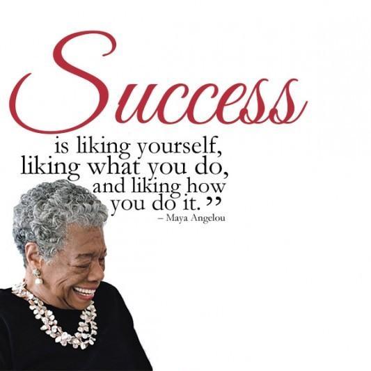 Success is liking what you do, and liking how you do it Picture Quote #1