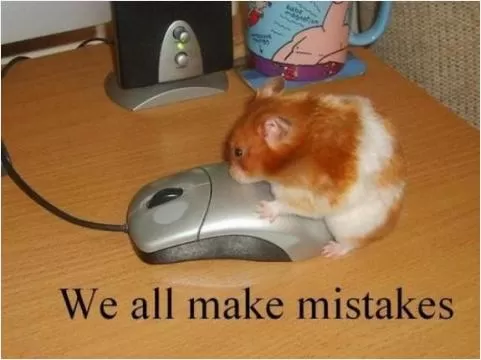 We all make mistakes Picture Quote #1