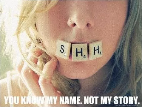 You know my name. Not my story Picture Quote #1