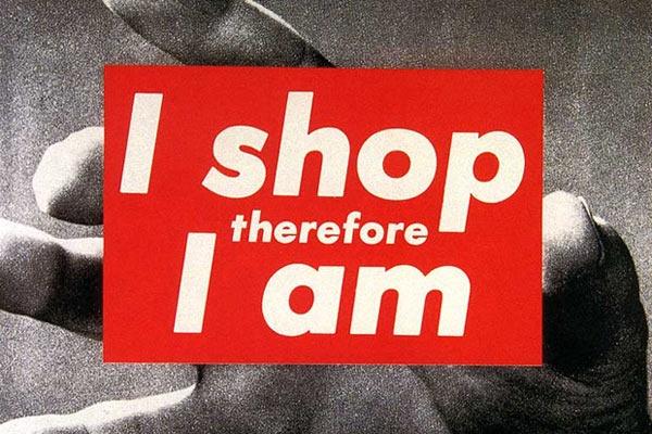 I shop therefore I am Picture Quote #1