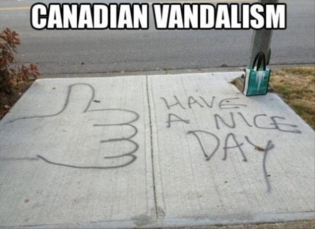 Canadian vandalism Picture Quote #1
