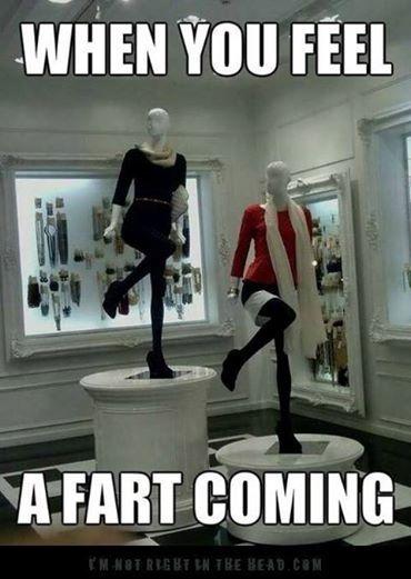 When you feel a fart coming Picture Quote #1