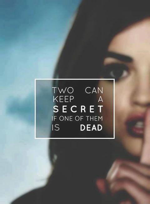 Two can keep a secret if one of them is dead Picture Quote #1