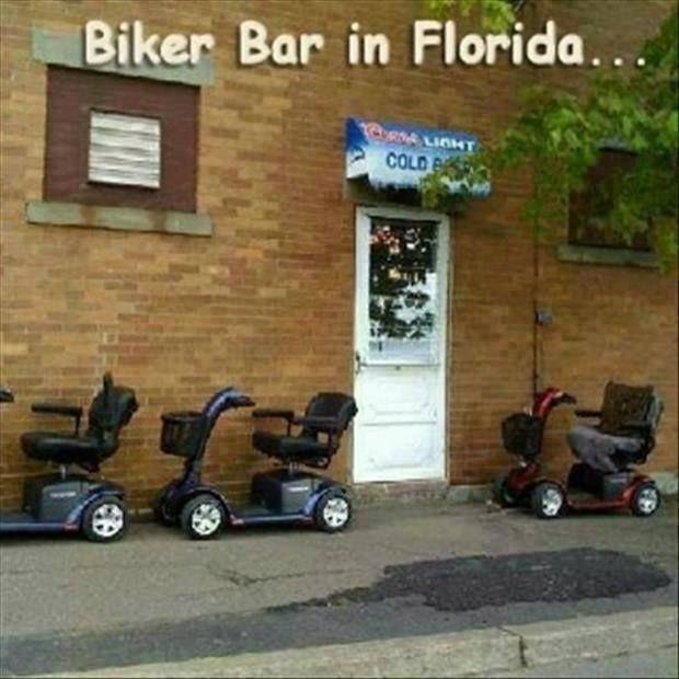 Biker bar in Florida Picture Quote #1