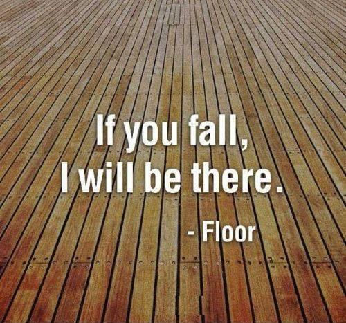 If you fall, I will be there Picture Quote #1