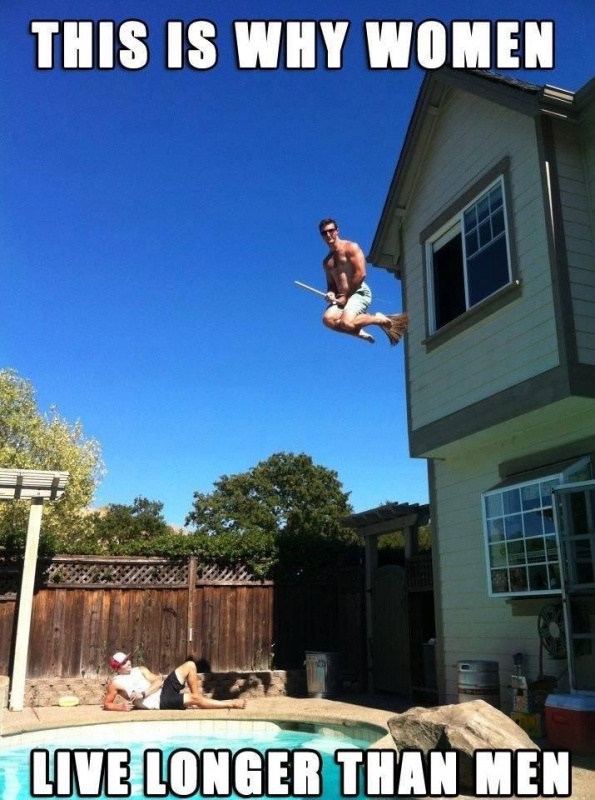 This is why women live longer than men Picture Quote #2