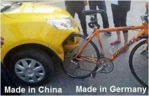 Made in China. Made in Germany Picture Quote #1