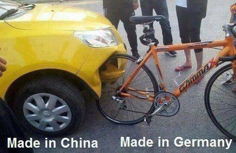 Made in China. Made in Germany Picture Quote #1