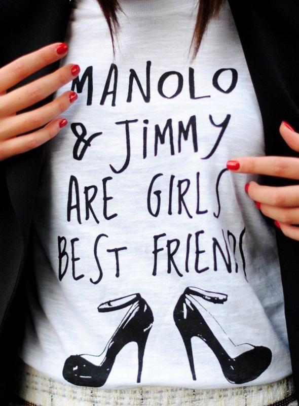 Manolo and Jimmy are girl's best friends Picture Quote #1