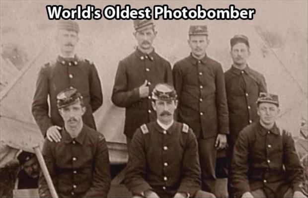 World’s oldest photobomber Picture Quote #1