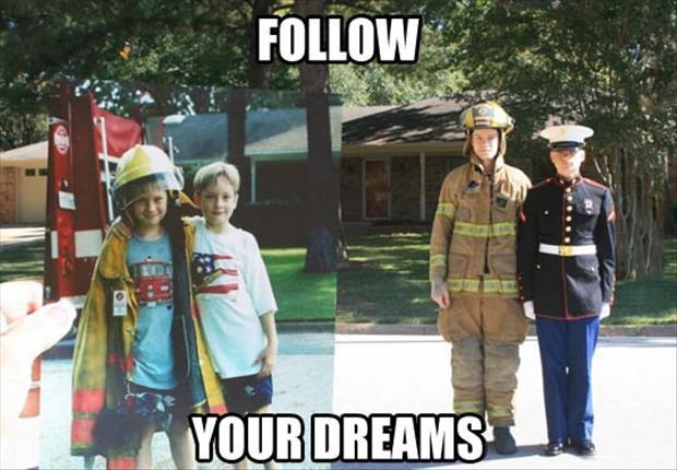 Follow your dreams Picture Quote #1