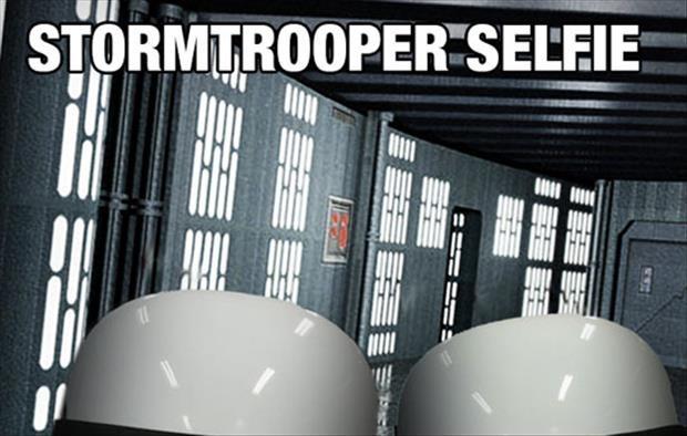Stormtrooper selfie Picture Quote #1