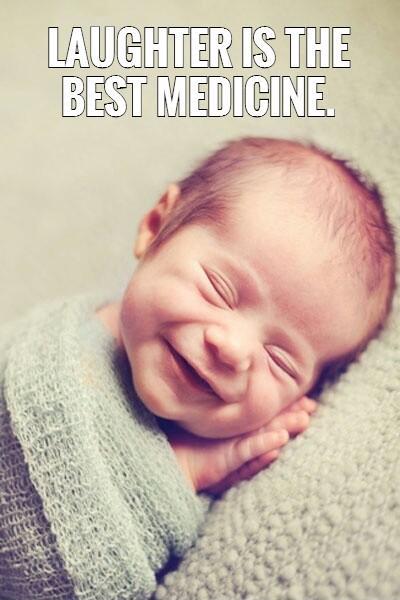 Laughter is the best medicine Picture Quote #1