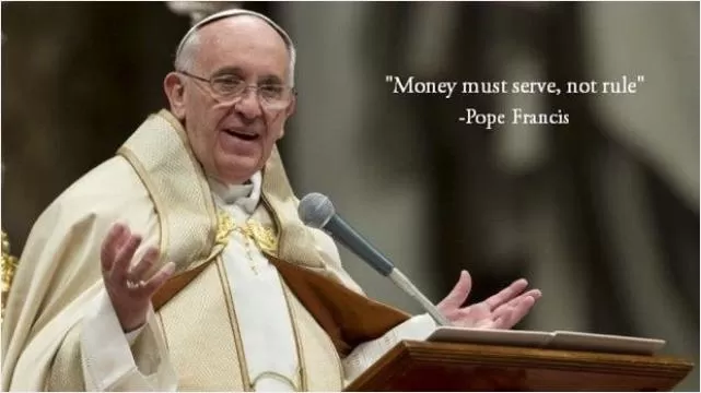 Money must serve, not rule Picture Quote #1
