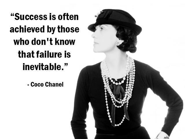 Success is often achieved by those who don't know that failure is inevitable Picture Quote #1
