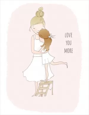 Love you more Picture Quote #1