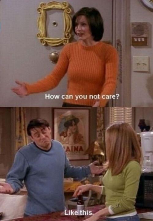 How can you not care? Like this Picture Quote #1
