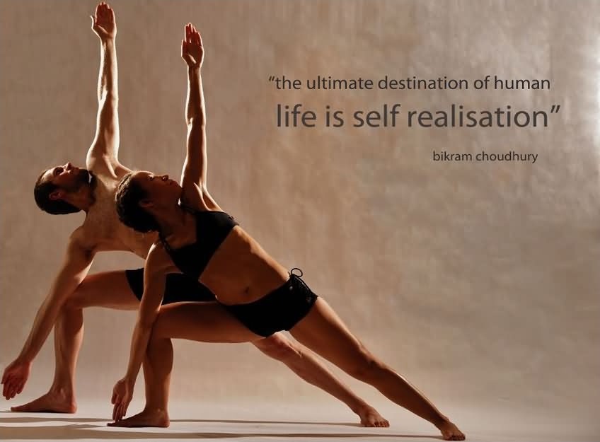 The ultimate destination of human life is self realisation Picture Quote #1
