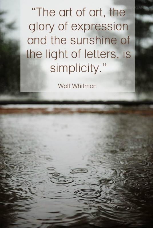 The art of art, the glory of expression and the sunshine of the light of letters, is simplicity Picture Quote #2