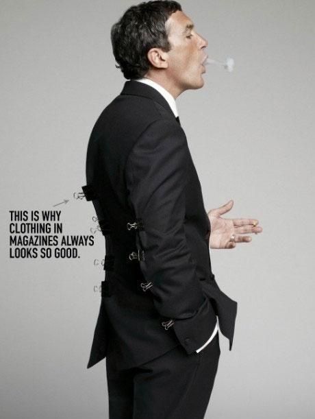 This is why clothing in magazines always looks so good Picture Quote #1