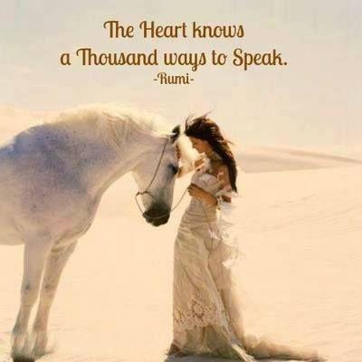 The heart knows a thousand ways to speak Picture Quote #1