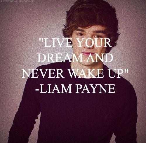 Live your dream and never wake up Picture Quote #1