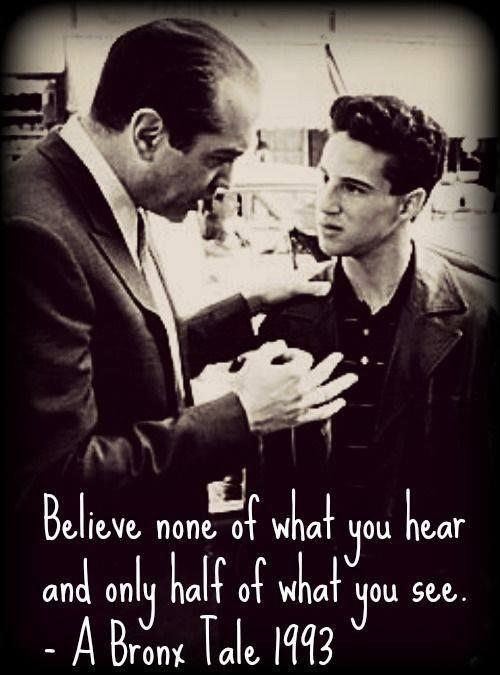 Believe none of what you hear and only half of what you see Picture Quote #1