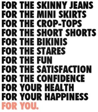 For the skinny jeans... for you Picture Quote #1