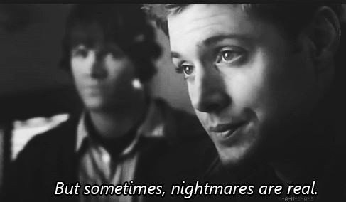 But sometimes, nightmares are real Picture Quote #1