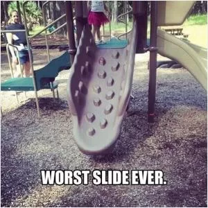 Worst slide ever Picture Quote #1