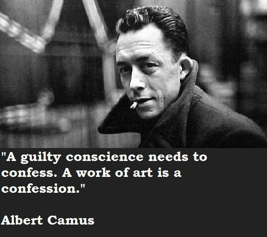 A guilty conscience needs to confess. A work of art is a confession Picture Quote #2