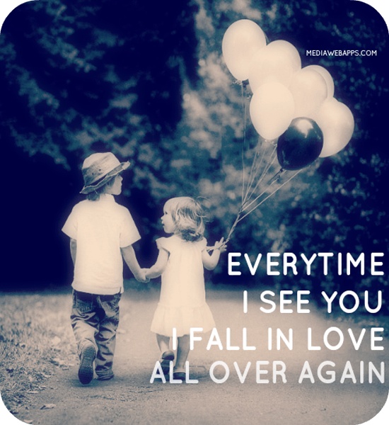 Falling In Love Again Quote 1 Picture Quote #1