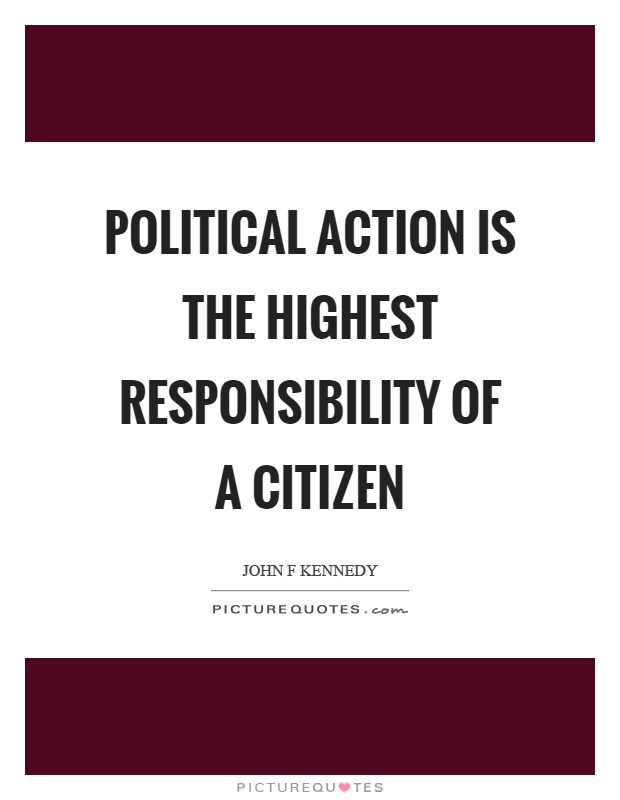 Citizen Responsibility Quotes & Sayings | Citizen Responsibility Picture  Quotes