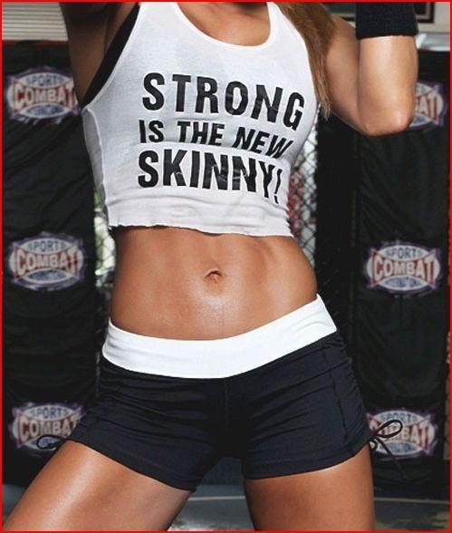 Strong is the new skinny Picture Quote #1