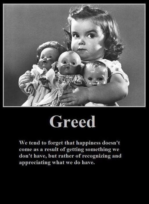 Materialism And Greed Quotes