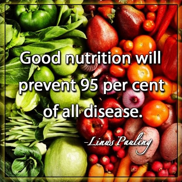Good nutrition will prevent 95 per cent of all disease Picture Quote #1