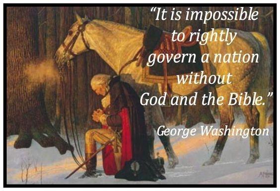 It is impossible to rightly govern a nation without God and the Bible Picture Quote #2