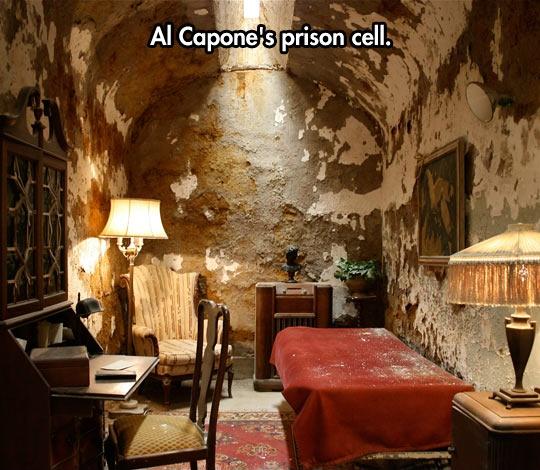 Al Capone's prison cell Picture Quote #1