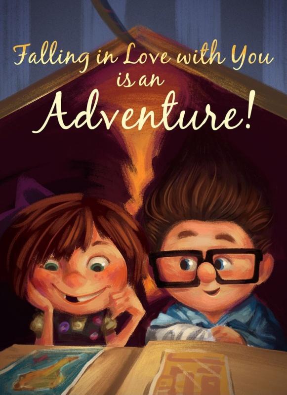 Falling in love with you is an adventure Picture Quote #1