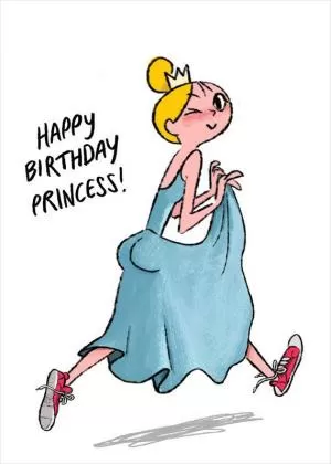 Happy birthday princess Picture Quote #1