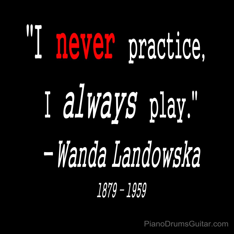 Piano Practice Quote 2 Picture Quote #1
