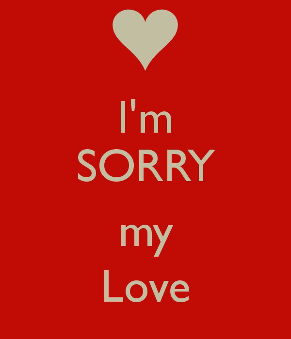 I Am Sorry Love Quote 2 Picture Quote #1