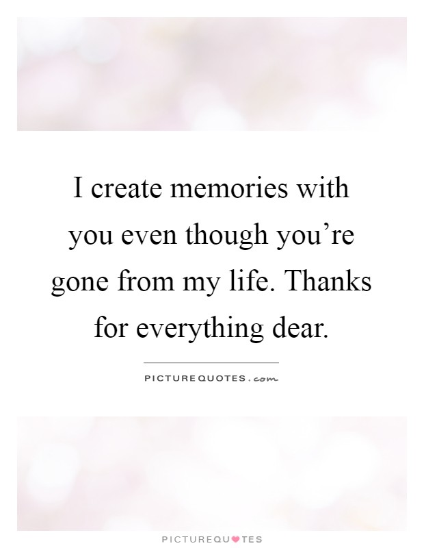 Thanks For Everything Quotes & Sayings | Thanks For Everything Picture ...